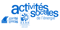 Logo des Activités Sociales des Industries Électriques et Gazières